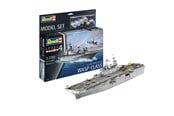 Byggset - Revell Model Kit - US Navy Assault Carrier WASP Class 1:700 - 142 pcs. - 65178