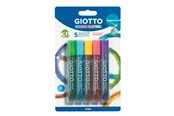 Hobby Tillbehör - Giotto Decor Glitter Glue Confetti 5 pcs BL - 11-545400