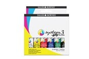 Konst- och hantverksmaterial - Daler-Rowney System3 Fluid Acrylic Starter Set 6x29.5 ml - 16-139029100