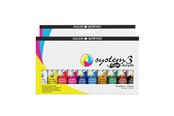 Konst- och hantverksmaterial - Daler-Rowney System3 Fluid Acrylic Introduction Set 10x29.5 ml - 16-139029101