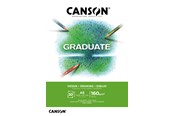 Konst- och hantverksmaterial - Canson Graduate White Drawing Pad A5 160G 30 SH - 17-400110364