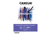 Konst- och hantverksmaterial - Canson Graduate Mixed Media Pad A5 200G 20 SH - 17-400110376