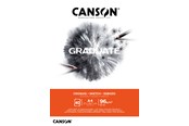 Konst- och hantverksmaterial - Canson Graduate Sketch Pad A4 96G 40 SH - 17-400110362