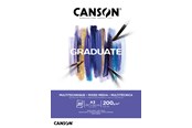 Konst- och hantverksmaterial - Canson Graduate Mixed Media Pad A3 200G 20 SH - 17-400110378