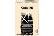 Konst- och hantverksmaterial - Canson XL Sand Grain A4 160G Natural Spiral 40 SH - 17-400110393