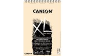 Konst- och hantverksmaterial - Canson XL Sand Grain A3 160G Natural Spiral 40 SH - 17-400110394