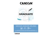 Konst- och hantverksmaterial - Canson Graduate Tracing Paper Pad Satin A3 70G 40 SH - 17-31250P021