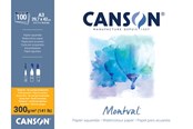 Konst- och hantverksmaterial - Canson Montval CP A3 300G Pad 100 SH - 17-200006652