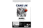 Konst- och hantverksmaterial - Canson The Wall A4+ 220G Spiral Pad 30 SH - 17-400078797