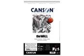 Konst- och hantverksmaterial - Canson The Wall A3+ 220G Spiral Pad 30 SH - 17-400078799