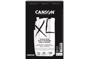 Konst- och hantverksmaterial - Canson XL Dessin Noir DS A5 150G Spiral 20 SH - 17-400082844