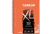 Konst- och hantverksmaterial - Canson XL Croquis FG A5 90G Spiral long side 60 SH - 17-200787221