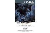 Konst- och hantverksmaterial - Lyra Rembrandt Charcoal set 11 pcs - 1-2051112