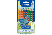 Konst- och hantverksmaterial - Lyra Groove 10 pcs BL - 1-3811100