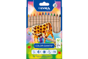 Skriv- och ritverktyg - Lyra Color Giant Nature 12 pcs BL - 1-3931120