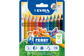 Konst- och hantverksmaterial - Lyra Ferby Lacquered 12 pcs BL - 1-3621120