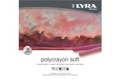 Konst- och hantverksmaterial - Lyra Polycrayons Soft in box 24 pcs - 1-5651240