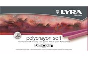 Konst- och hantverksmaterial - Lyra Polycrayons Soft in box 12 pcs - 1-5651120