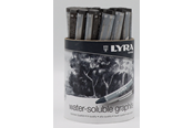 Konst- och hantverksmaterial - Lyra Crayon Graphite Aquarell Pot 24 pcs  8x 2B 8x 6B 8x 9B - 1-5633240