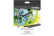 Skriv- och ritverktyg - Lyra Aqua Brush Duo Marker 12 pcs - 1-6521120