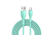 USB-kabel - Joyroom Bowling Data Cable S-2030M8 USB-A / micro USB 3A 2m - green - S-2030M8_micro