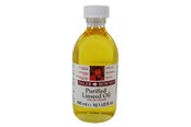 Konst- och hantverksmaterial - Daler-Rowney Georgian Purified Linseed Oil 300 ml - 16-114030014