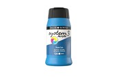 Konst- och hantverksmaterial - Daler-Rowney System3 500 ml Process Cyan - 16-129500120