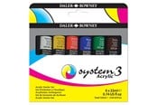 Konst- och hantverksmaterial - Daler-Rowney System3 Starter Set 6x22 ml - 16-129100005