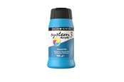 Konst- och hantverksmaterial - Daler-Rowney System3 500 ml Fluorescent Blue - 16-129500100