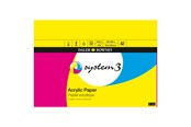 Konst- och hantverksmaterial - Daler-Rowney System3 Acrylic Pad 20 Sheets 230G A2 - 16-403600200