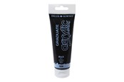 Konst- och hantverksmaterial - Daler-Rowney Graduate Acrylic 120 ml Black - 16-123120026