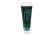 Konst- och hantverksmaterial - Daler-Rowney Graduate Acrylic 120 ml Hooker´S Green - 16-123120343