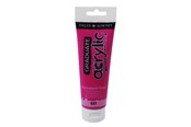 Konst- och hantverksmaterial - Daler-Rowney Graduate Acrylic 120 ml Permanent Rose - 16-123120537