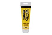 Konst- och hantverksmaterial - Daler-Rowney Graduate Acrylic 120 ml Naples Yellow - 16-123120634