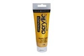 Konst- och hantverksmaterial - Daler-Rowney Graduate Acrylic 120 ml Metallic Yellow - 16-123120723