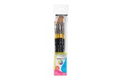 Konst- och hantverksmaterial - Daler-Rowney System3 Wallet Brush 401 4 pcs - 16-281300401