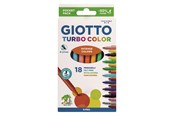 Skriv- och ritverktyg - Giotto Turbo Color 18 pcs BL - 11-073400
