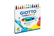 Skriv- och ritverktyg - Giotto Turbo Maxi 12 pcs BL - 11-076200