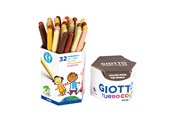 Skriv- och ritverktyg - Giotto Turbo Color Skin Tones Pot 32 pcs - 11-526500