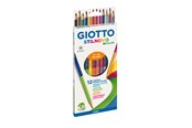 Skriv- och ritverktyg - Giotto Stilnovo Bicolor 12 pcs - 11-256900