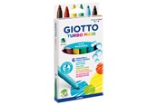 Skriv- och ritverktyg - Giotto Turbo Maxi 6 pcs BL - 11-453000