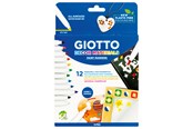 Skriv- och ritverktyg - Giotto Decor Materials Paint Markers 12 pcs BL - 11-453400