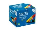Skriv- och ritverktyg - Giotto Robercolor Chalks Assortd col. Box 100-pack - 12-539000