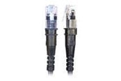 Nätverkskabel - PatchSee ThinPATCH patch cable - 3.1 m - black - Svart - 3m - TP-6A-U/10