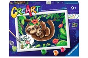 Kreativa spel - Ravensburger CreArt Paint by Numbers - Cute Sloths - 236329