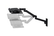 Systemtillbehör - Ergotron LX Pro keyboard/mouse arm mount tray - adjustable - 45-685-292