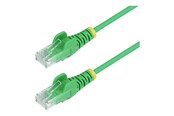 Nätverkskabel - StarTech.com patch cable - green - Grön - 0.25m - N6PAT25CMGNS