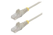 Nätverkskabel - StarTech.com patch cable - grey - Grå - 0.25m - N6PAT25CMGRS