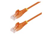 Nätverkskabel - StarTech.com patch cable - orange - Orange - 0.25m - N6PAT25CMORS