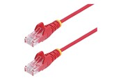 Nätverkskabel - StarTech.com patch cable - red - Röd - 0.25m - N6PAT25CMRDS